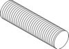 DINEX 80255 Corrugated Pipe, exhaust system